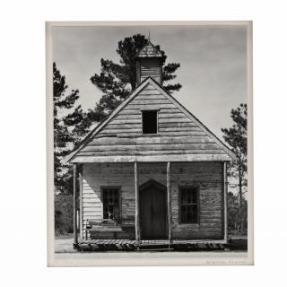 Appraisal: Walker Evans silver gelatin print mounted signed in pencil on