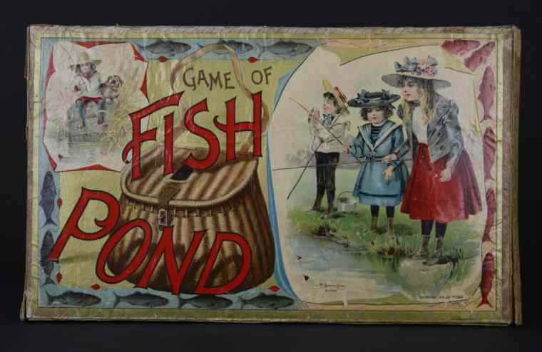 Appraisal: GAME OF FISH POND Manufactured by McLouglin Bros pat Jan