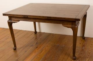 Appraisal: th Century English Oak Dining Table th century English oak