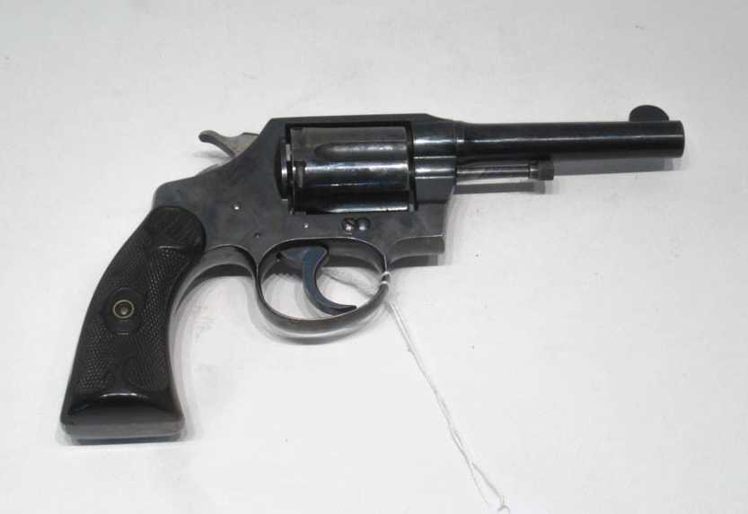 Appraisal: COLT POLICE POSITIVE DOUBLE ACTION REVOLVER special caliber barrel blued