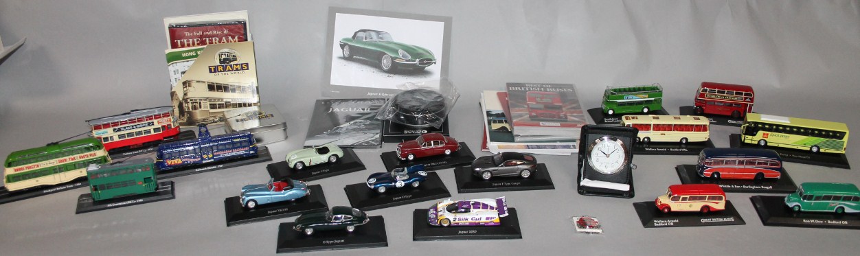 Appraisal: Various Jaguar and other die-cast vehicles cm wide etc predominantly