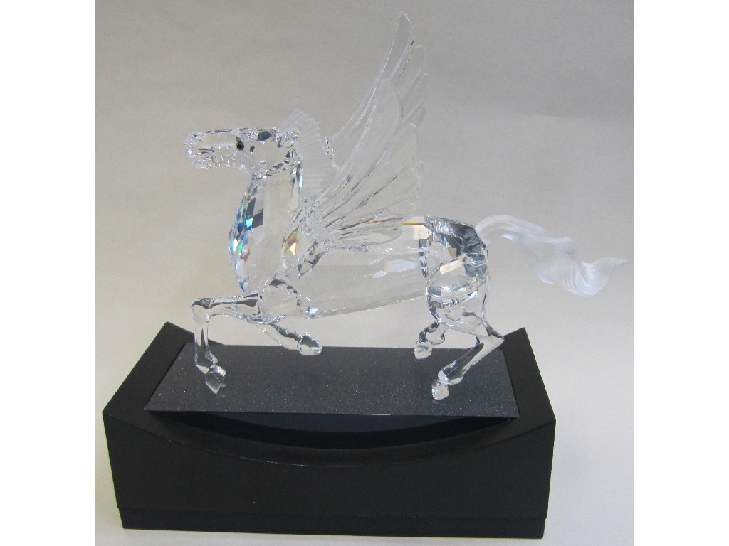 Appraisal: Swarovski annual edition figure of Pegasus with stand and box