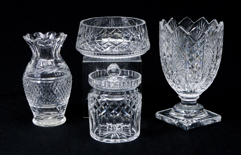 Appraisal: PIECES WATERFORD CRYSTAL Assembled collection of pieces to include Footed