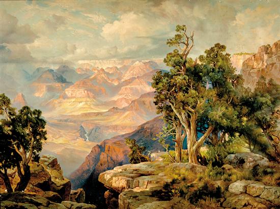 Appraisal: Thomas Moran American th th century GRAND CANYON OF ARIZONA