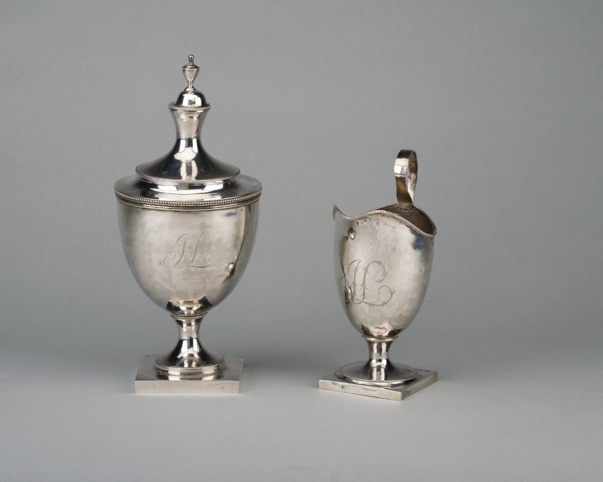 Appraisal: PHILADELPHIA SILVER CREAM PITCHER DANIEL DUPUY CIRCA - AND A