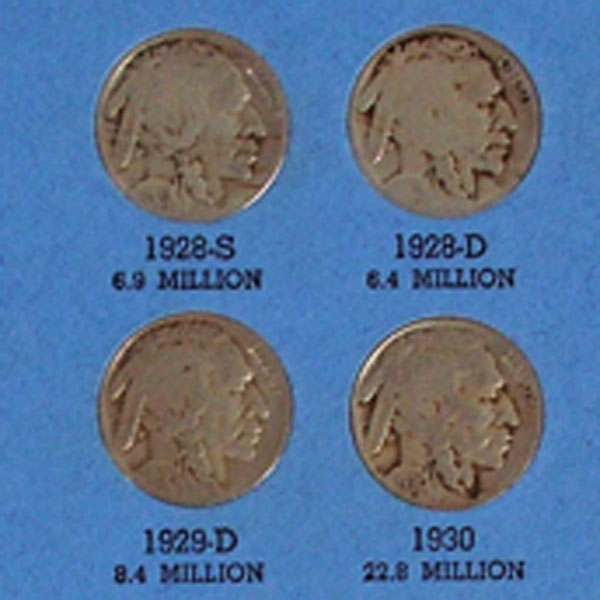 Appraisal: Book of Buffalo Nickels to Full Dates