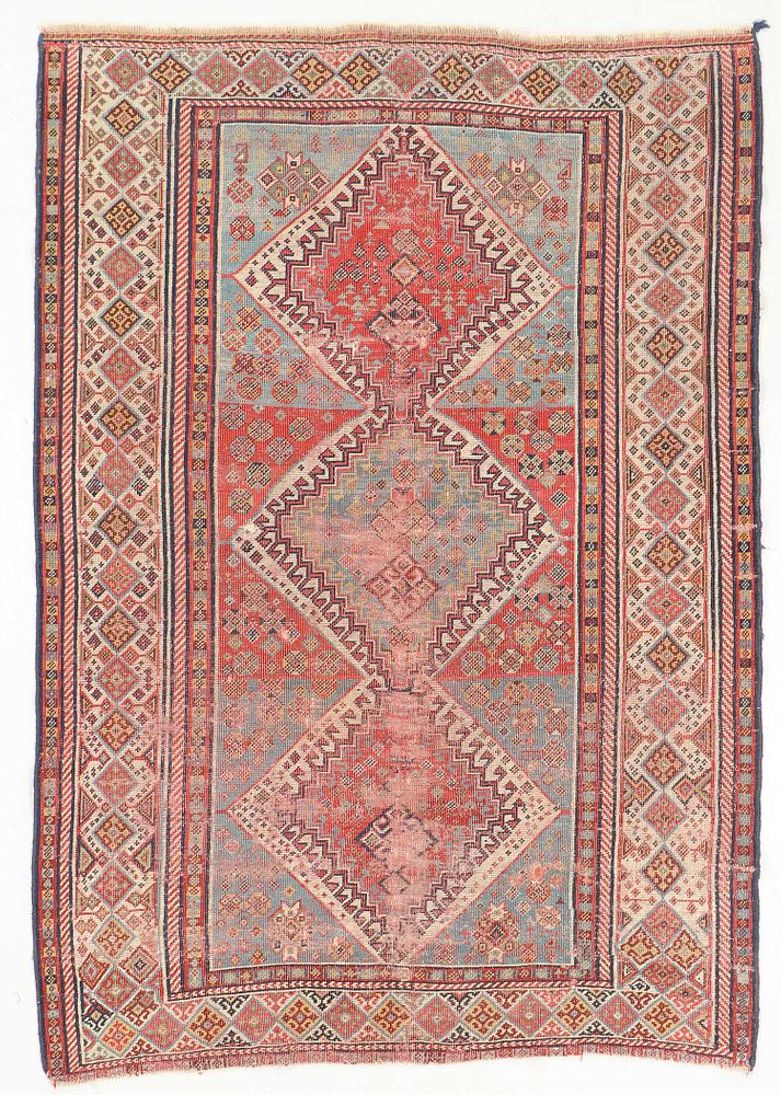 Appraisal: Antique Gashgai Rug Persia ' '' x ' '' Antique