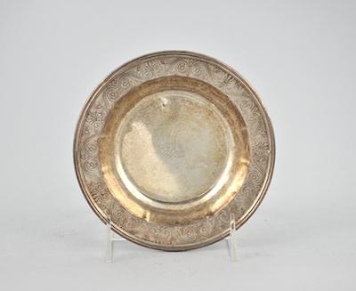 Appraisal: A Tiffany Co Sterling Silver Low Footed Dish The dish