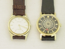 Appraisal: men s J Borel cocktail watch and Lecoultre K This