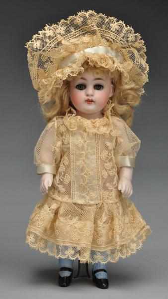 Appraisal: All Bisque Kestner Child Doll Description German bisque -piece body