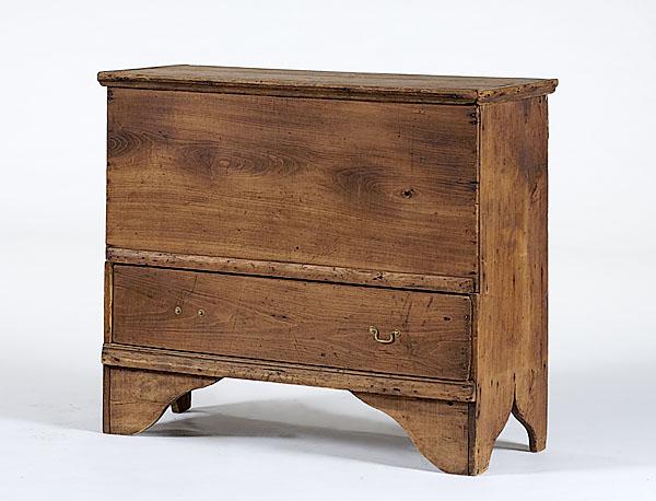 Appraisal: NEW ENGLAND BLANKET CHEST An early th century New England