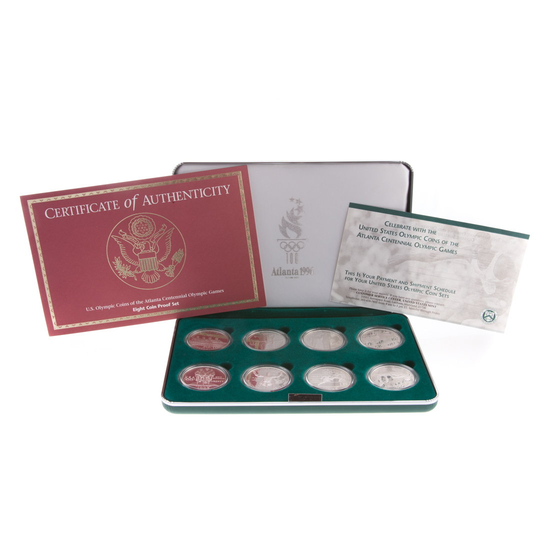 Appraisal: US - coin Proof Dollar Set The coin proof dollar