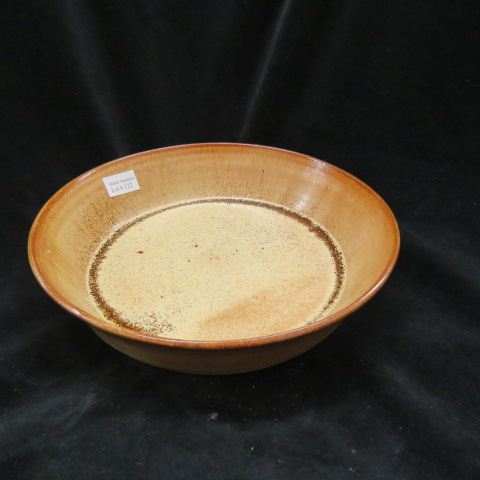 Appraisal: North Carolina Art Pottery Bowl brown sugar glaze attributed to