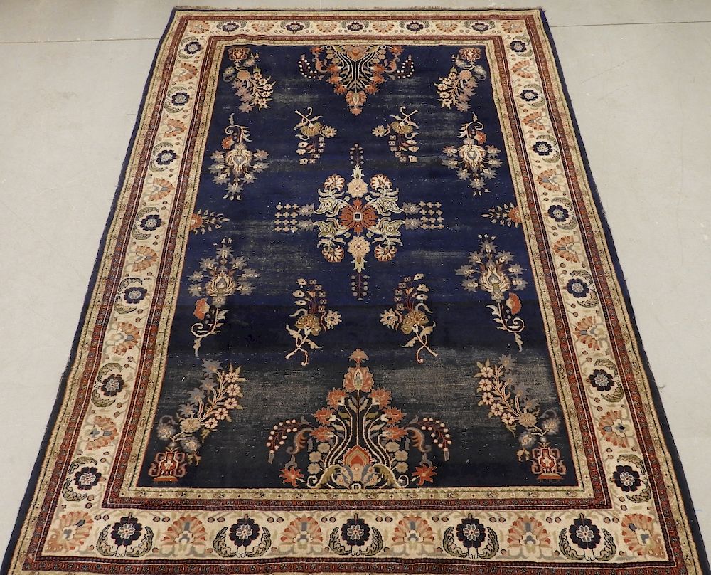 Appraisal: Persian Oriental Wool Room Size Carpet Rug Persia th Century