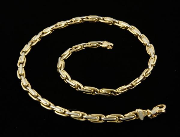 Appraisal: - K Yellow Gold Necklace K yellow gold necklace approximately