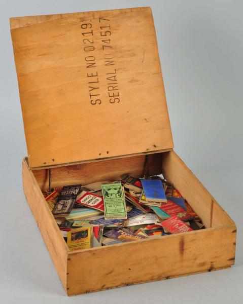 Appraisal: Lot of Assorted Matchbook Covers Description Average wear and marks