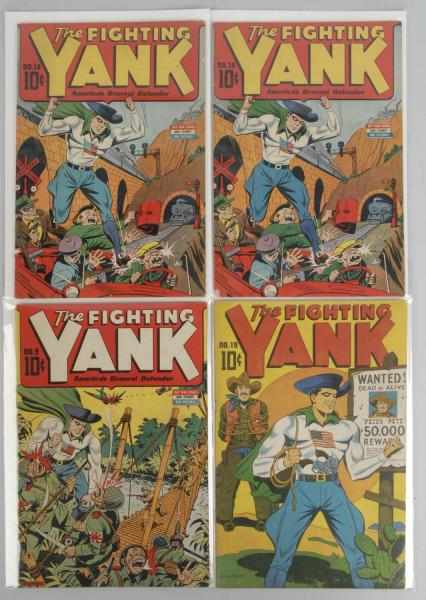 Appraisal: Lot of s The Fighting Yank Comics Description This lot