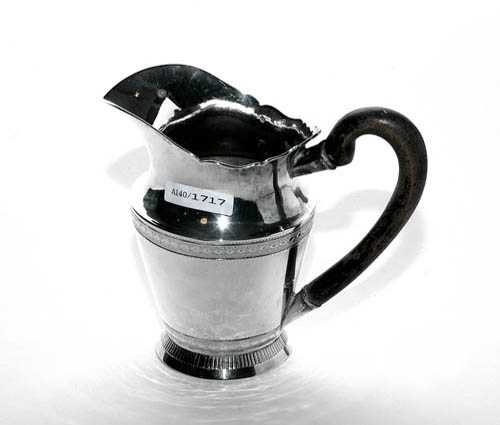 Appraisal: MILK JUG Lausanne ca Maker's mark Jean-Fr d ric Amaron