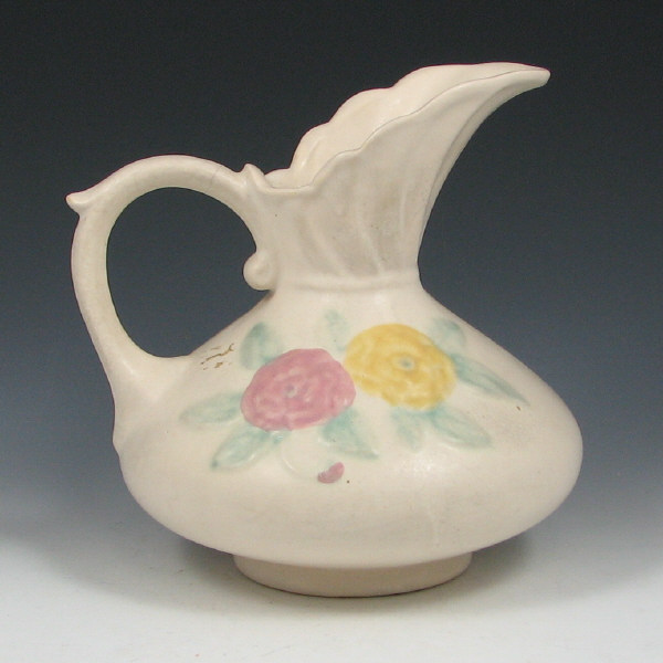 Appraisal: Hull Open Rose - Pitcher Open Rose pitcher in white