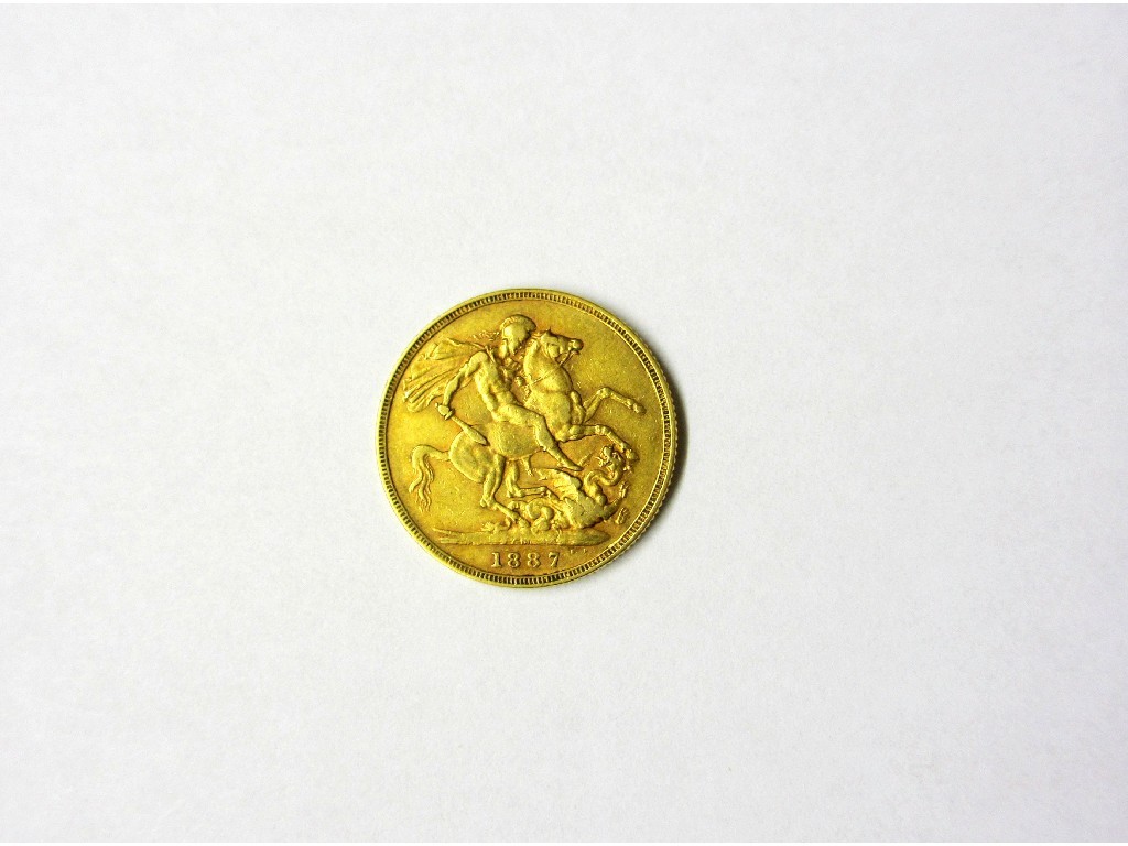 Appraisal: A Victorian gold sovereign