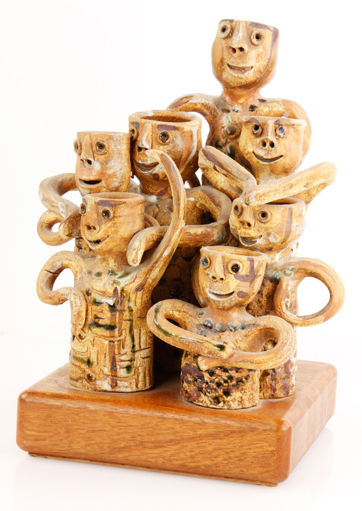 Appraisal: - Fromhold Group of Figures Ceramic Hal Fromhold American th