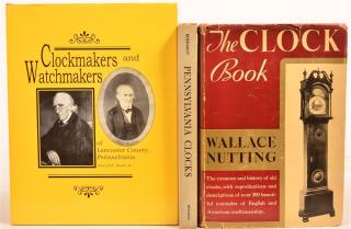 Appraisal: vols Books on Clocks Nutting The Clock Book Garden City