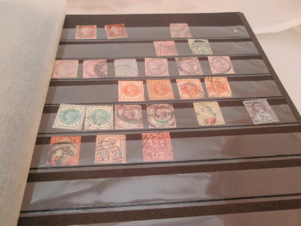 Appraisal: An album of GB postage stamps including penny reds and