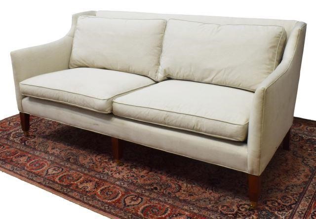 Appraisal: Baker Furniture wingback sofa loveseat from the Milling Road collection