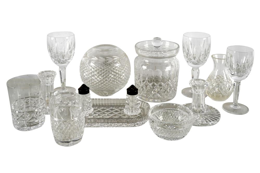 Appraisal: WATERFORD CRYSTAL SERVICEsigned comprising tumblers inches high 'Kildare' water stems