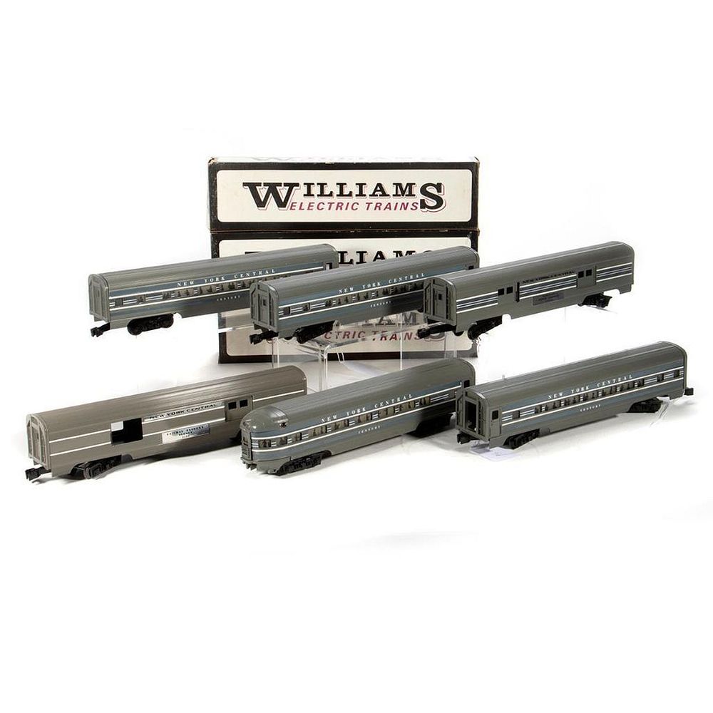 Appraisal: O Gauge Williams piece New York Central Streamliner Aluminum Streamline