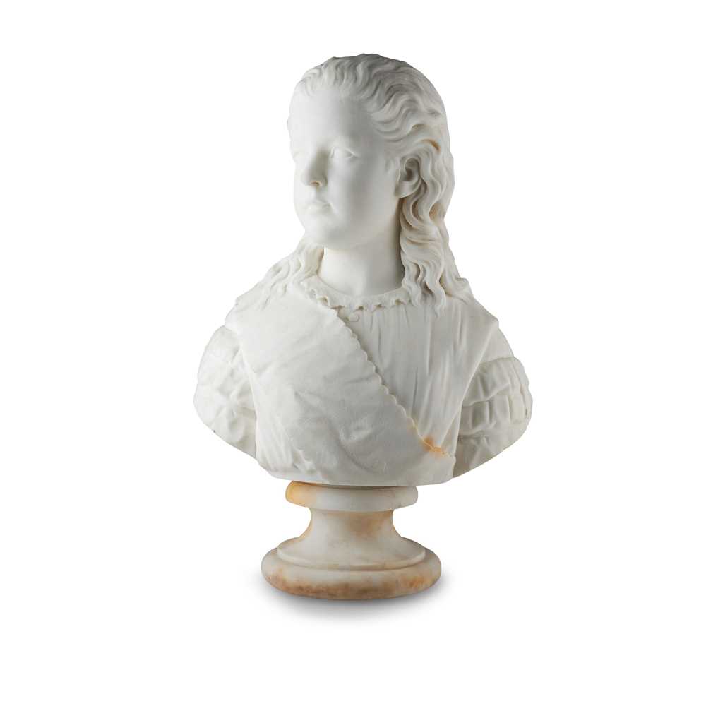 Appraisal: WILLIAM BRODIE R S A - WHITE BUST OF A