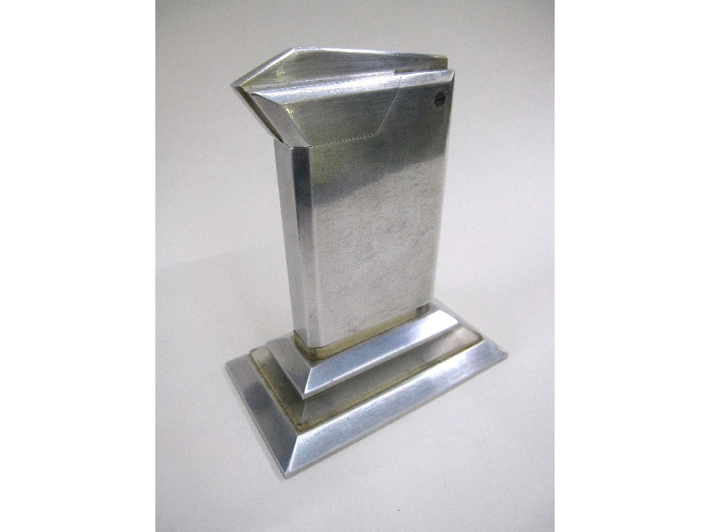 Appraisal: Art Deco style table top cigarette lighter