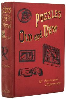 Appraisal: Games Hoffmann Professor Puzzles Old and New London Frederick Warne