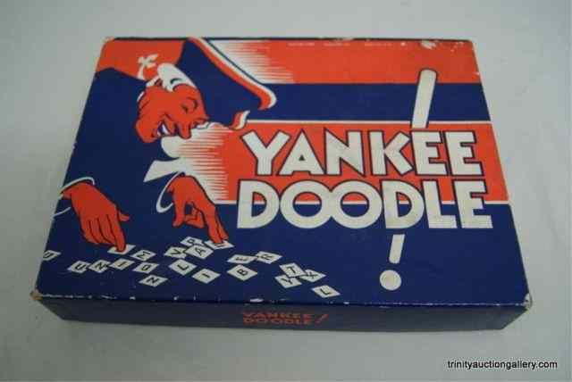 Appraisal: c 's Yankee Doodle Board Game Complete w BoxCopyright by