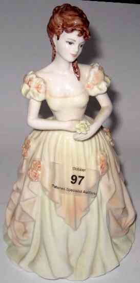 Appraisal: Coalport Figure Karen from Ladies of Fashion Series seconds