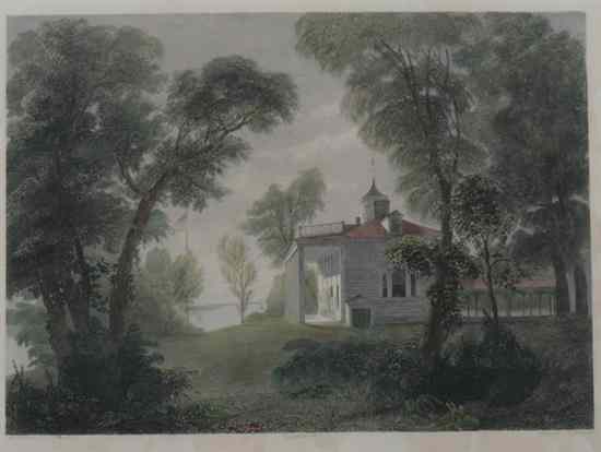 Appraisal: AFTER JOHN GADSBY CHAPMAN American - MOUNT VERNON Engraving by