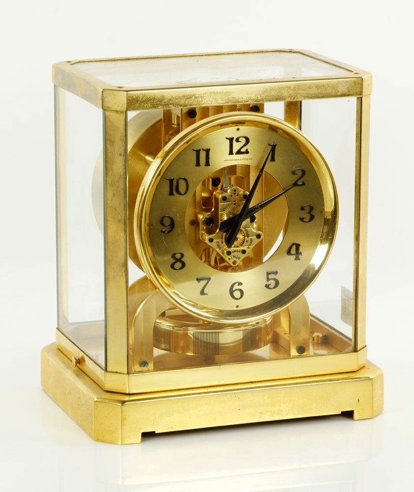 Appraisal: - Abercrombie and Fitch Jewel Atmos Clock Abercrombie and Fitch