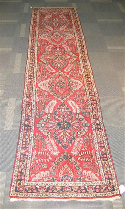 Appraisal: Dergazine runner west persia circa mid th century ft x