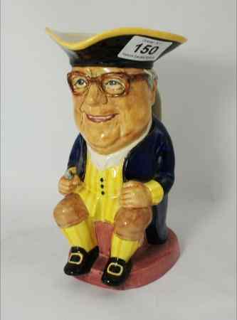 Appraisal: Kevin Francis Toby Jug Henry Sandon Made for Radio Times