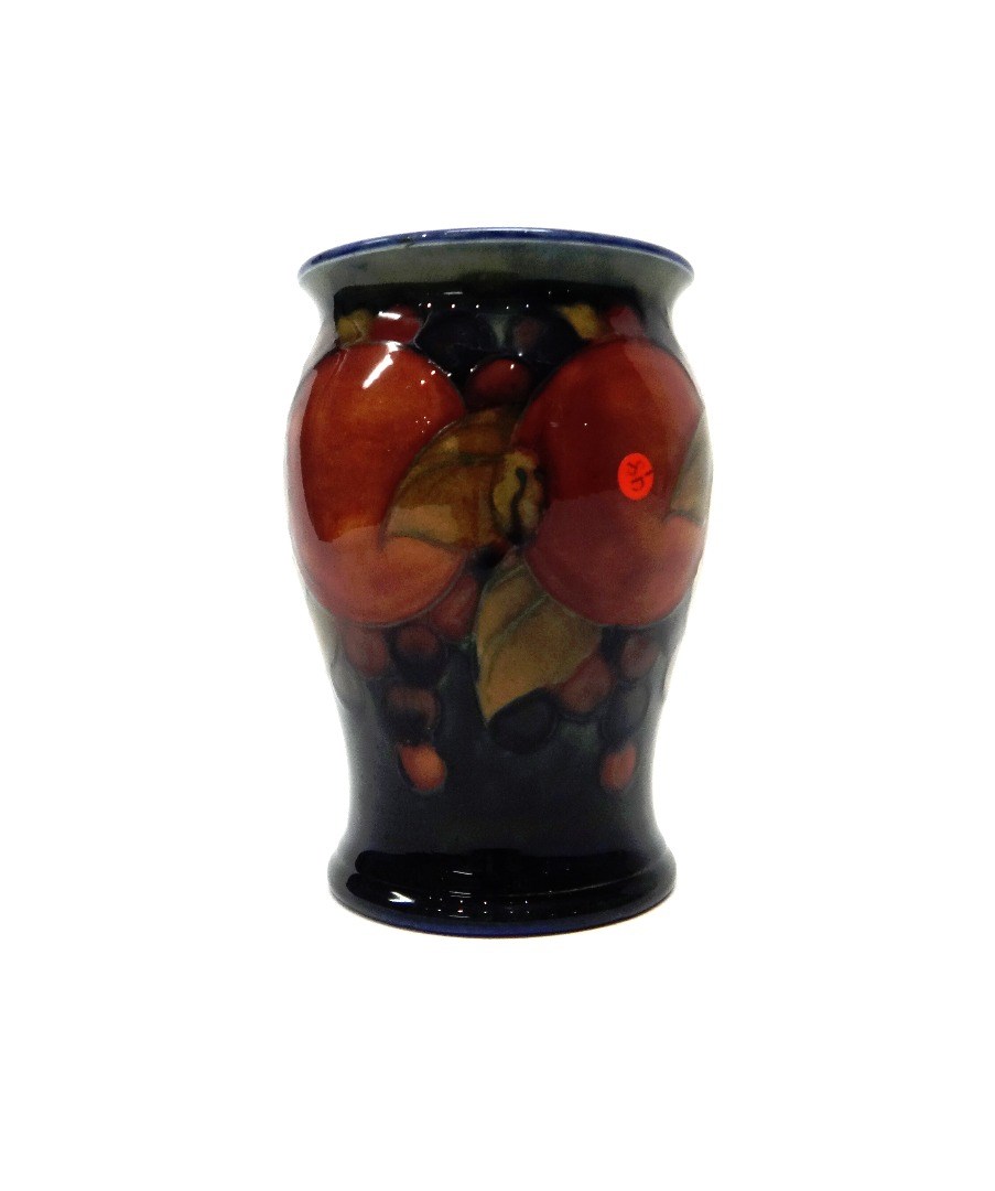 Appraisal: A Moorcroft 'Pomegranate' baluster vase circa cm high