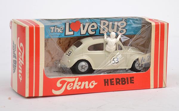 Appraisal: TEKNO H THE LOVE BUG VW WITH FIGURE SITTING ON