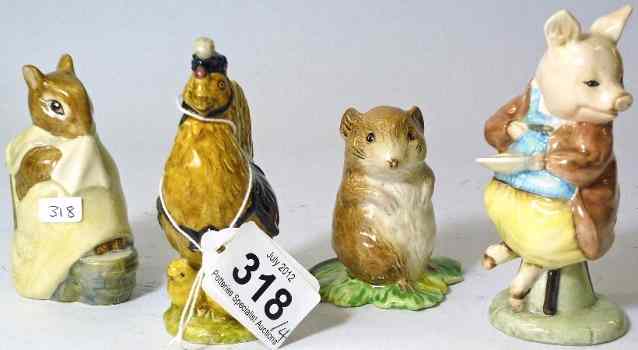 Appraisal: Royal Albert Beatrix Potter Figures Timmy Willie from Johnny Town