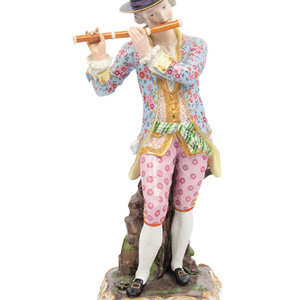 Appraisal: A Meissen Porcelain Figure Late th Early th Century bearing