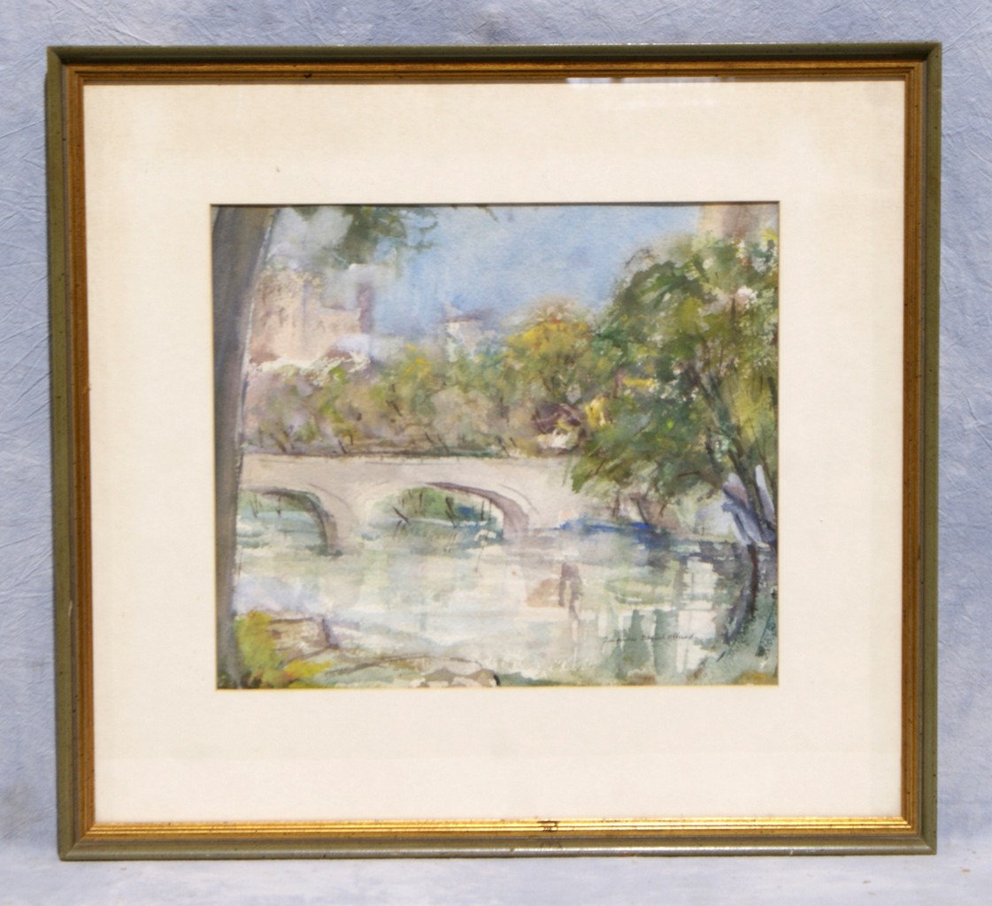 Appraisal: Eugenia Eckford Rhoads American DE th c w c Bridge