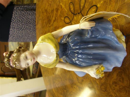 Appraisal: Royal Doulton figure 'Melanie' HN high 'Cissie' HN high and