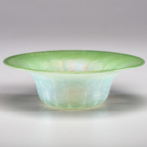 Appraisal: Tiffany Studios American Early th Century Pastel Bowl with Laurel