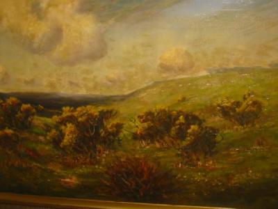 Appraisal: BERNARD LIGHT A View of North Yorkshire Moors with Gorse