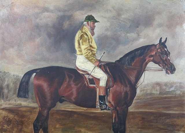 Appraisal: JOHN ALFRED WHEELER - 'Sir Joe Astley on Brownhead' inscribed