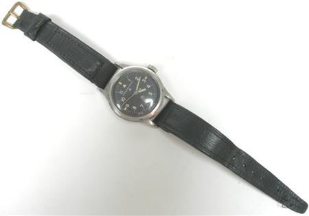 Appraisal: INTERNATIONAL WATCH COMPANY - a post- military wristwatch the black