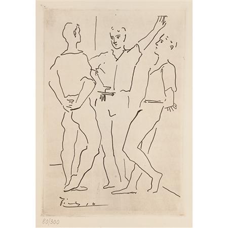 Appraisal: After Pablo Picasso GRACE ET MOUVEMENT Complete set of fourteen